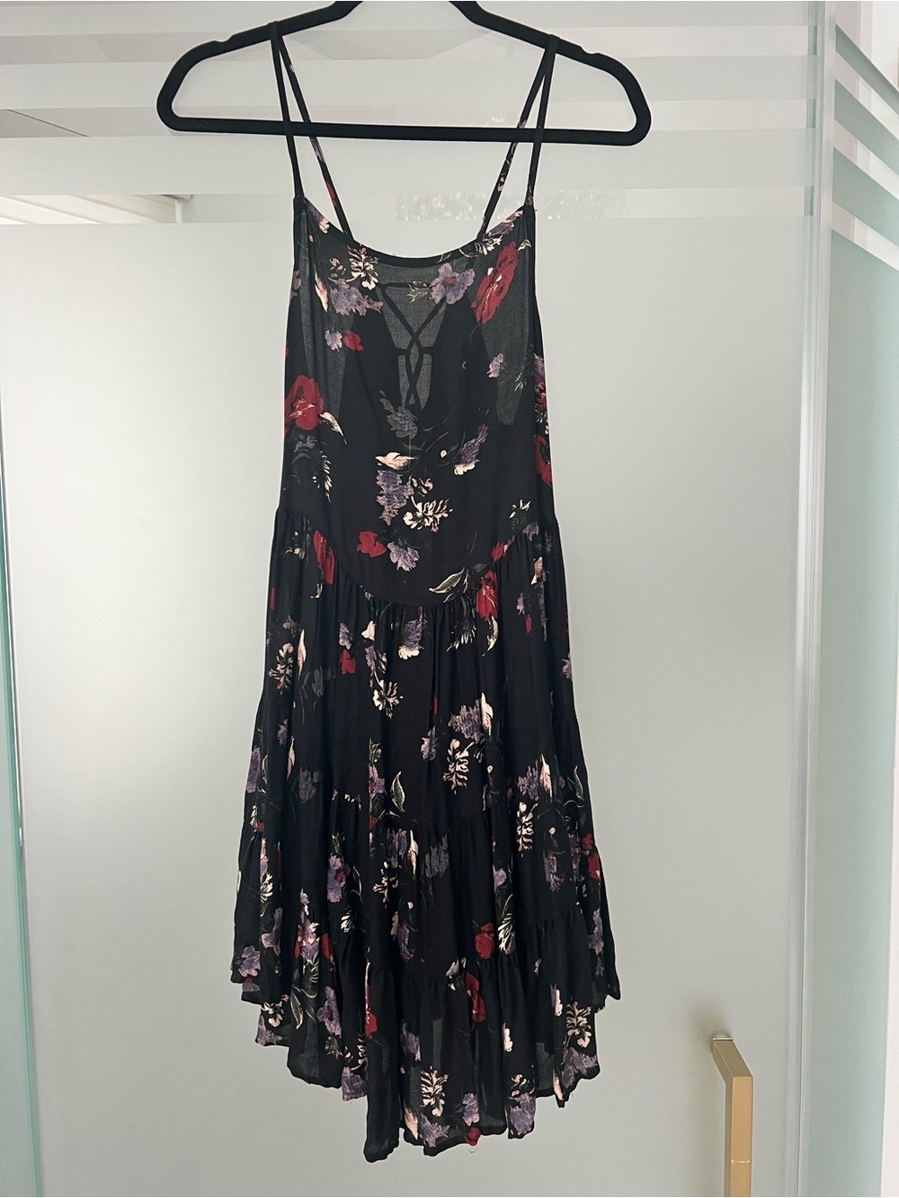 Free People Fall Floral Dress